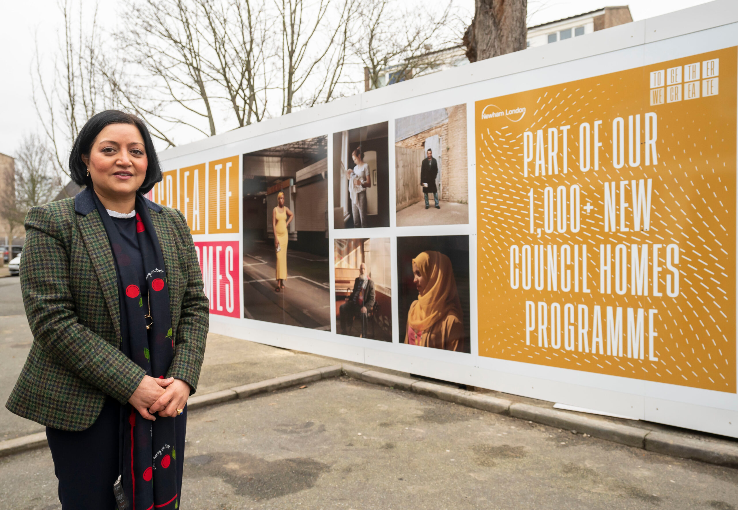 LONDON,UK.
19th Feb 2021.
Ground Breaking at Idmiston Road.

  
© Photo credit: ANDREW BAKER.
PR Handout.
No Archive.