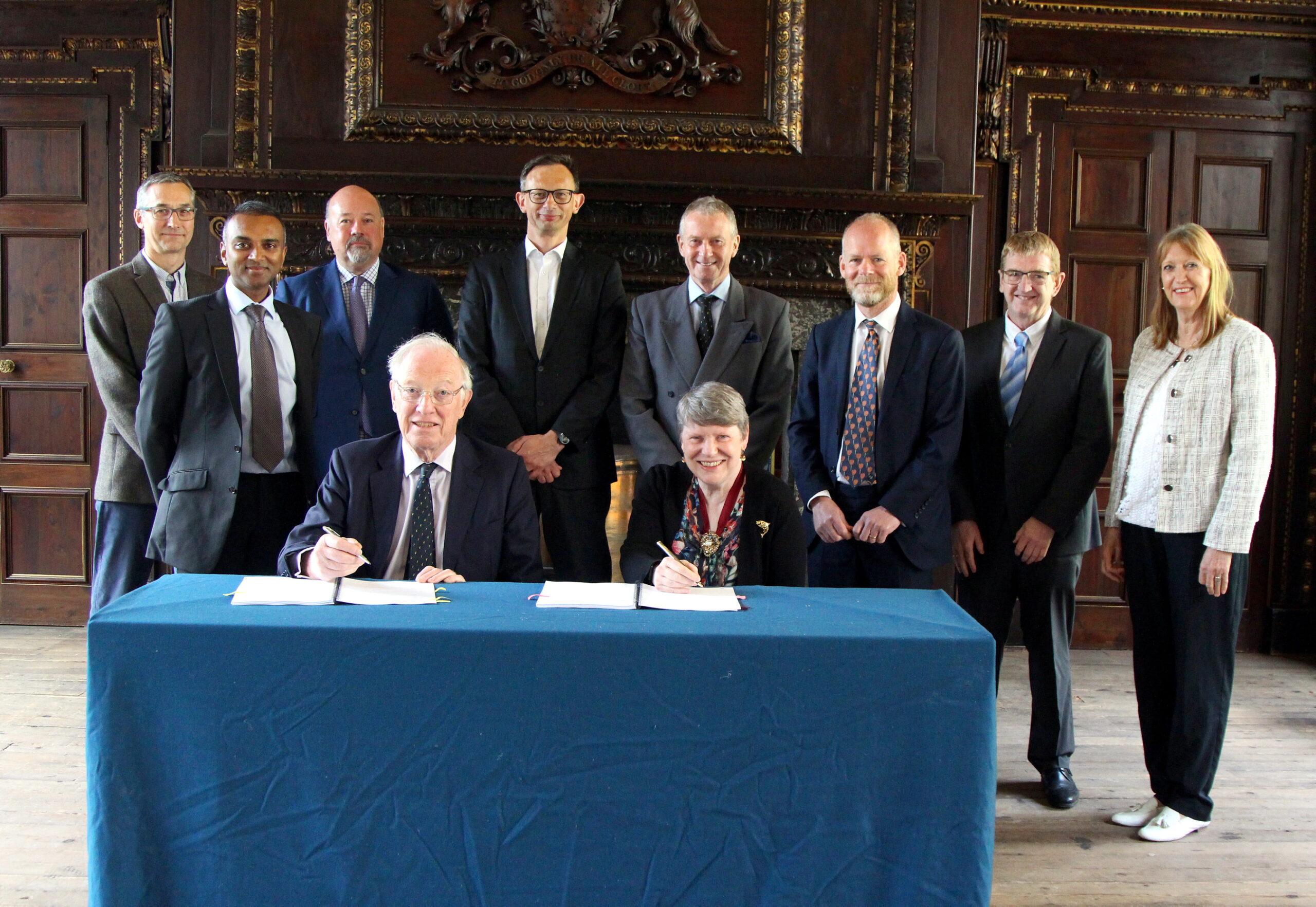 Skinners Hall Contract Signing