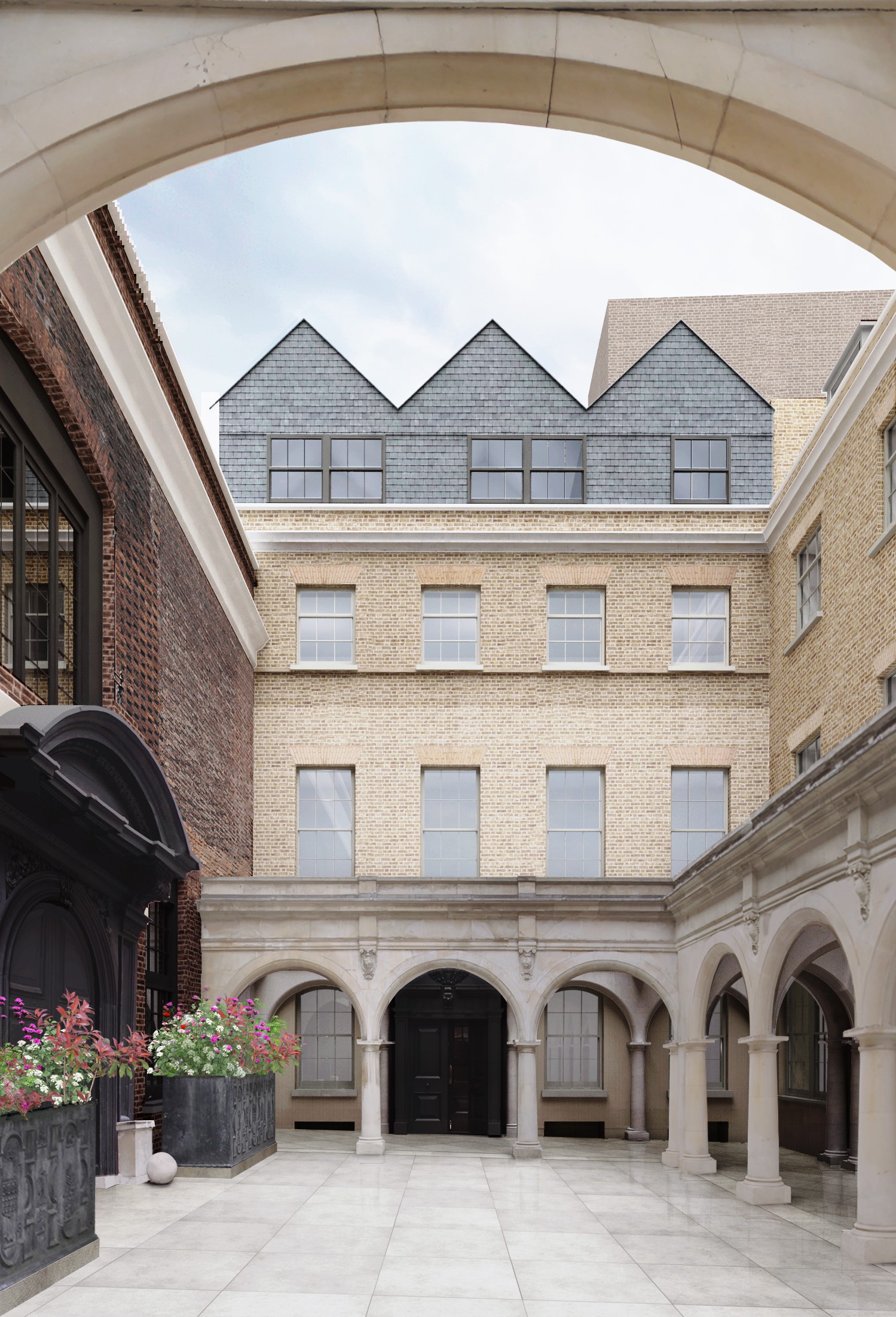 Skinners' Hall Inner Courtyard CGI