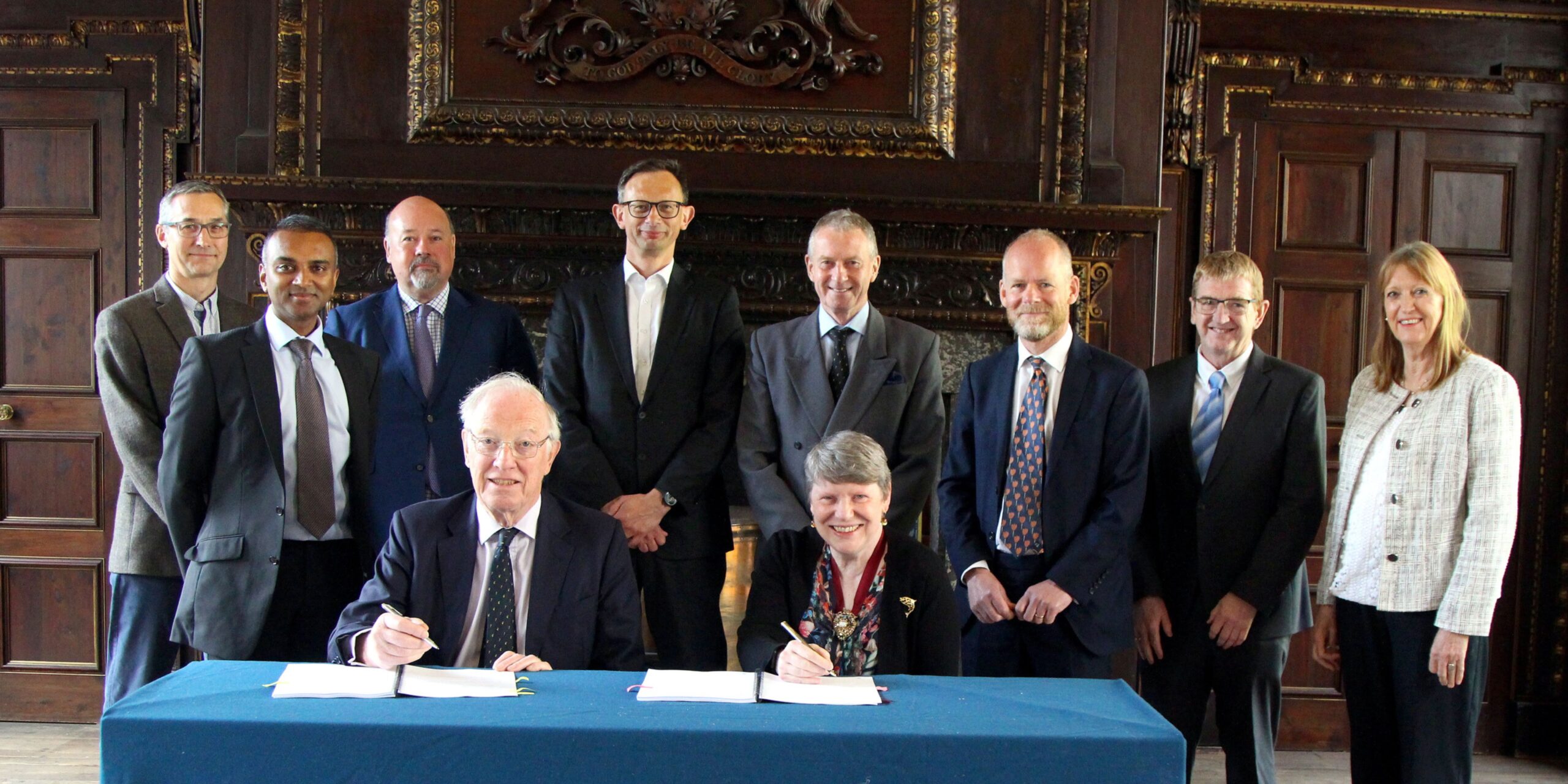 Skinners Hall Contract Signing